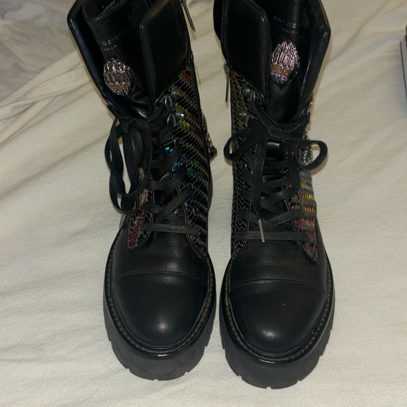 Kurt Geiger Boots Black/Multicolor - Picture 1 of 6